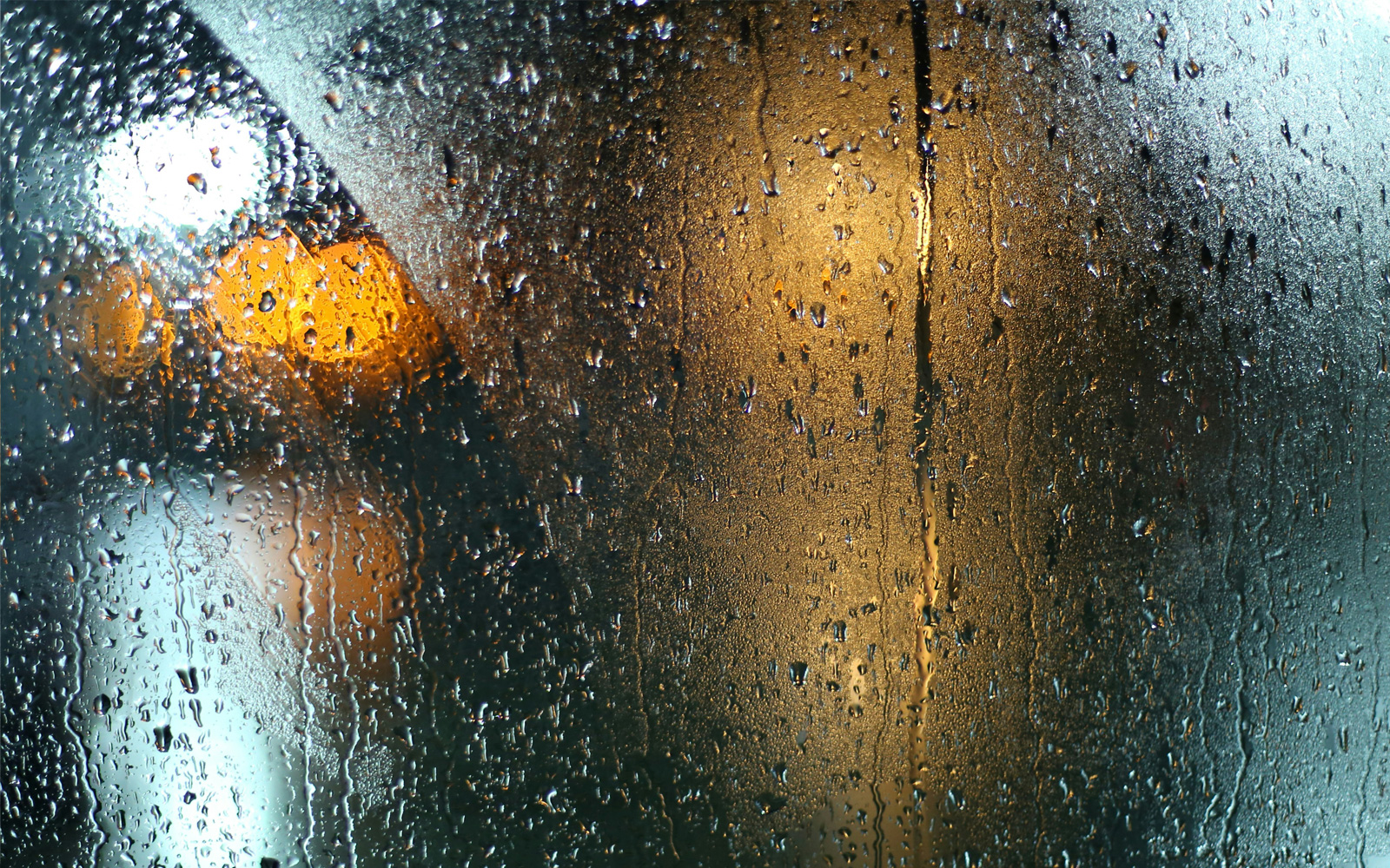 Photo of a fogged up window