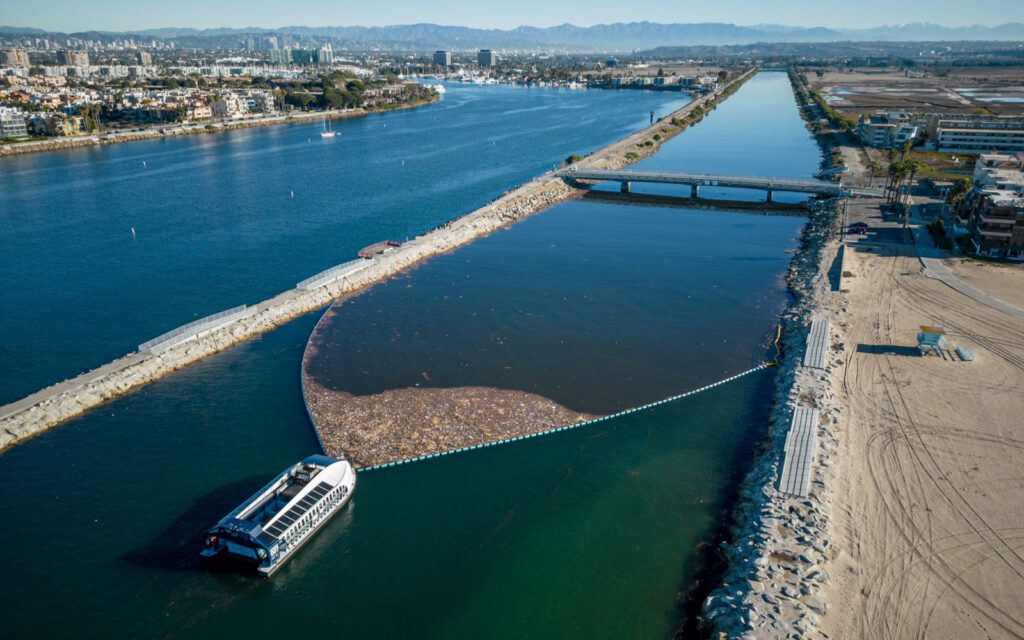 Aerial photo of the Ballona Creek Interceptor