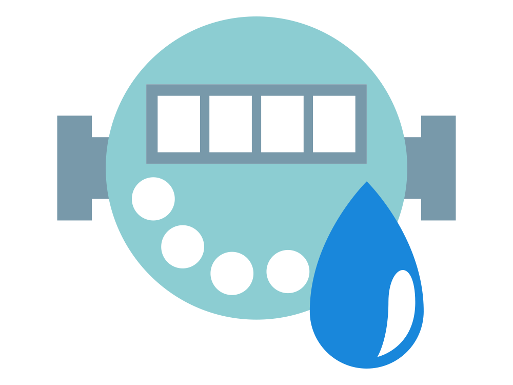 illustration of an irrigation controller