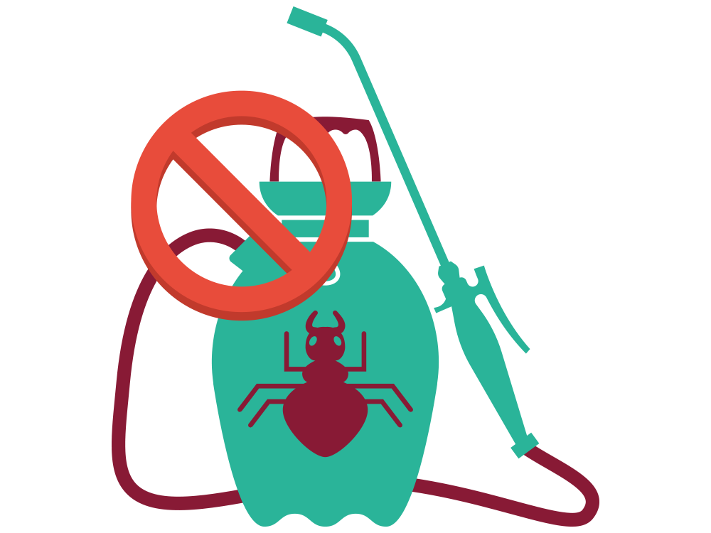 illustration of pesticides