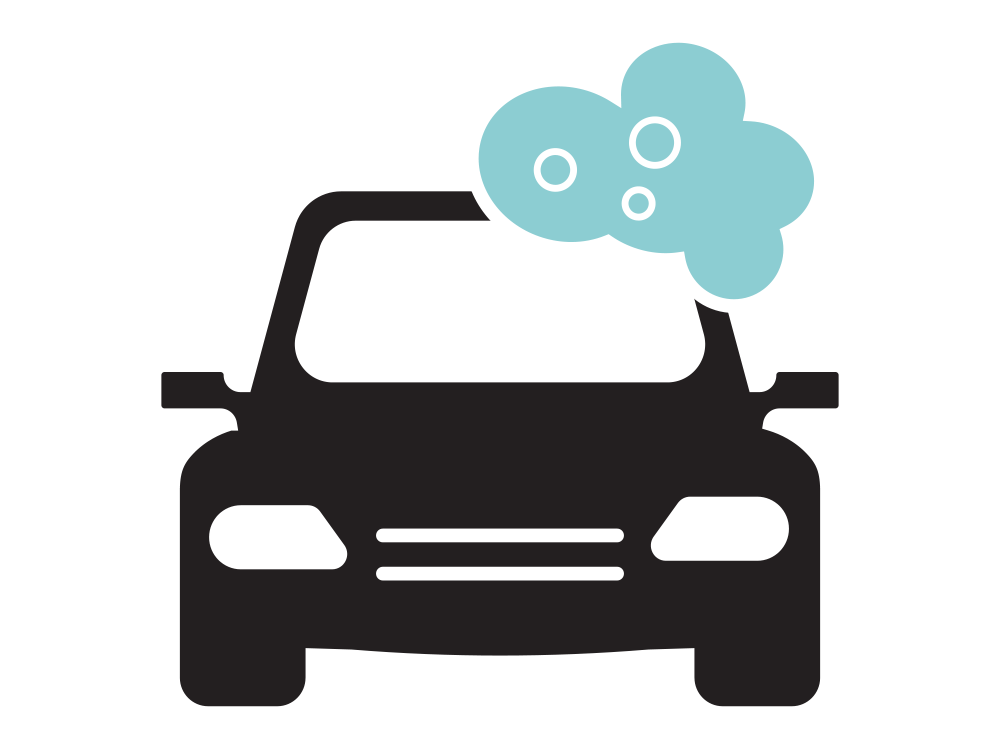 illustration of a car being washed