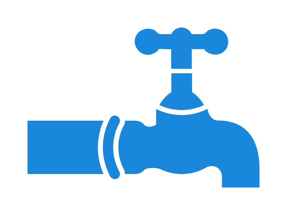 illustration of a water faucet